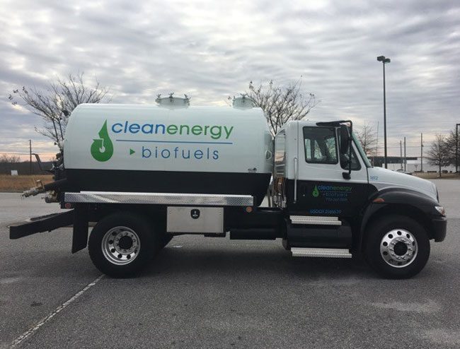 Our Used Cooking Oil Collection Truck